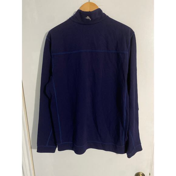 Tommy Bahama NFL pullover sweater NEW men’s size L navy blue Dallas cowboys - Picture 3 of 8